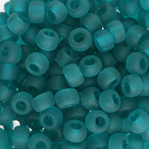 Rocaille Miyuki 6/0 2405F - Transparent Teal Mat x8g