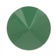 Cabochon PureCrystal 1122 Rivoli 14 mm Crystal AB Ultra Emerald x1