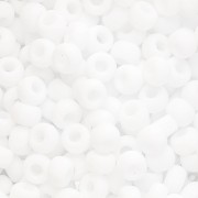 Rocaille Miyuki 6/0 402F - White Mat x8g