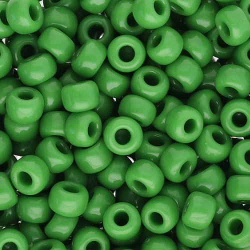 Rocaille Miyuki 6/0 411 - Opaque Green x8g