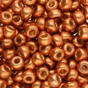 Rocaille Miyuki Duracoat 6/0 4207 - Galvanized Pink Blush x8g