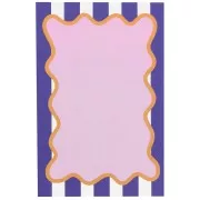 Rayés - Cartes à bijoux 9x6 cm - Motif rayures - Violet - Blanc - Rose x20 Cartes à bijoux 9x6 cm - Motif rayures - Violet - Blanc - Rose x20