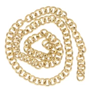 Anneaux ouverts 5x1 mm - Acier inoxydable 316L Doré x100