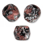 Facettes 3 mm Jet Tweedy Red x50|raw }}