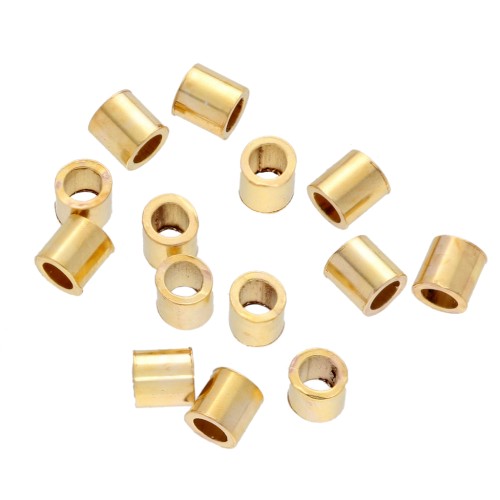 Tubes à écraser 2x2 mm - Gold Filled x50
