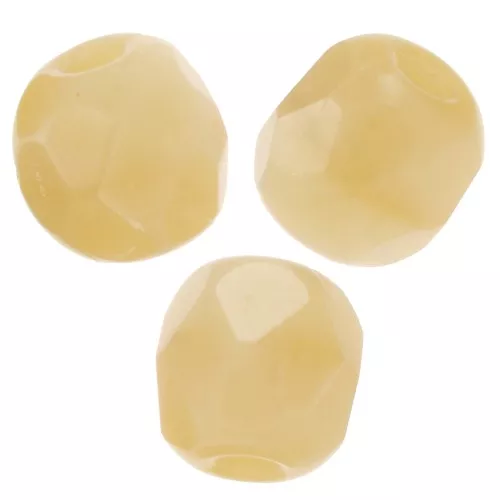 Facettes 3 mm - Opaque Beige x50