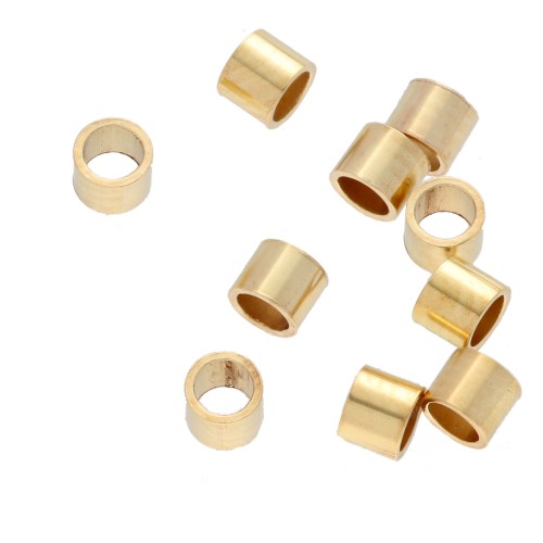 Tubes à écraser 2x2.5 mm - Gold Filled x30