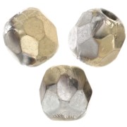 Facettes 3 mm Crystal California Silver x50