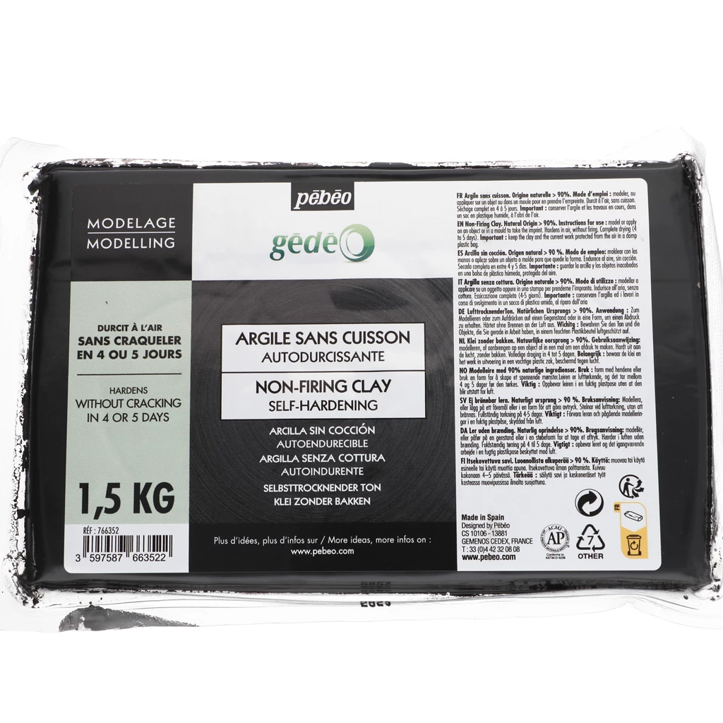 Argile Décorative - Lot De 5 Kg Pour Sculpture, Modelage, Art Et Loisirs Créatifs - 11
