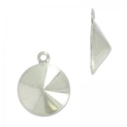 Serti pendentif à coller 1122  8 mm en Acier inox|raw }}