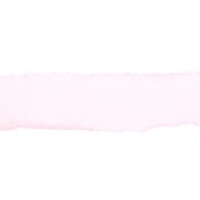 Ruban mousseline effiloché 40 mm - Saumon x1m