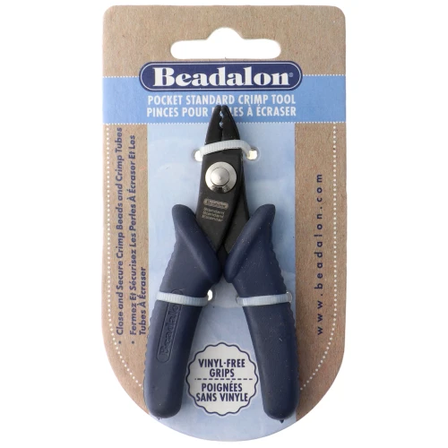 Mini pince à perles à écraser Standard Beadalon 9 cm - Bleu x1