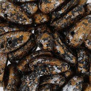 Chilli Beads 4x11 mm Tweedy Copper x50