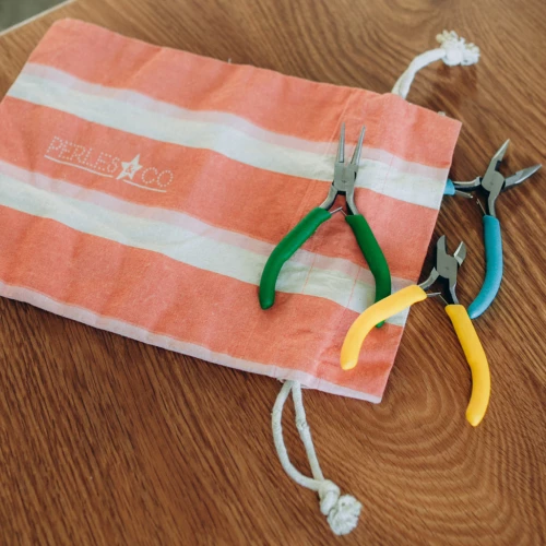 Kit Pinces à bijoux avec Pochon Perles & Co offert
