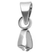 Attaches pendentifs 14 mm - Acier inoxydable 316L x5