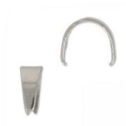 Bélières 7 mm sans anneau en Acier inox 304 x5