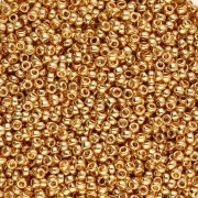 Rocaille Miyuki 15/0 191 - 24kt Gold Plated x50g