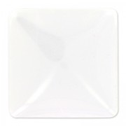 Cabochon loupe carré en verre 24,5 mm Crystal x1|raw }}