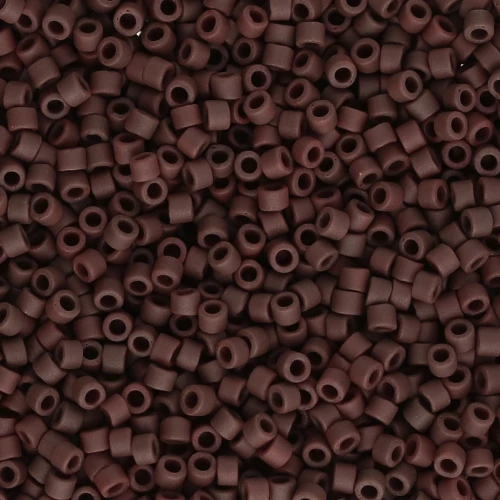 Miyuki Delica 11/0 DB1910 - Opaque Espresso Mat x100g