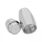 Fermoir aimanté pour cordon 7 mm en Acier inoxydable x1