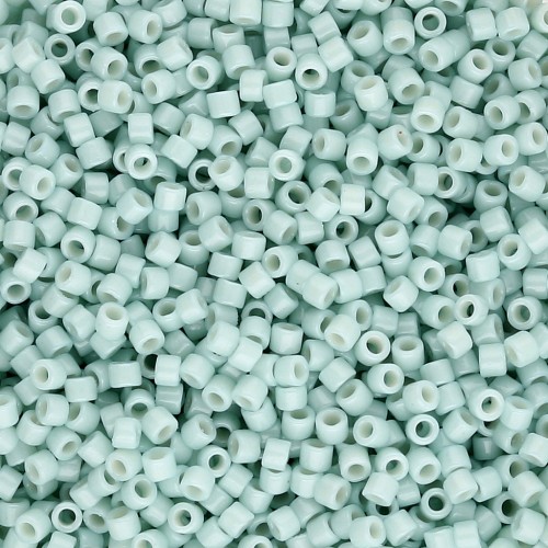 Miyuki Delica Duracoat 11/0 DB2356 - Opaque Dyed Pale Turquoise paquet de 100g