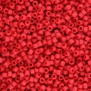 Miyuki Delica 11/0 DB0796 - Dyed Semi Mat Opaque Red x100g