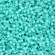 Miyuki Delica Duracoat 11/0 DB2130 - Opaque Underwater Blue paquet de 100g