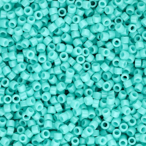 Miyuki Delica Duracoat 11/0 DB2130 - Opaque Underwater Blue paquet de 100g