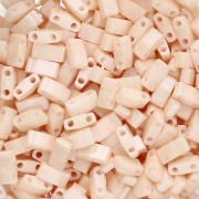 Light Caramel - Miyuki Half Tila Beads 5x2.3x1.9 mm HTL-593 - Light Caramel Ceylon paquet de 100g Miyuki Half Tila Beads 5x2.3x1.9 mm HTL-593 - Light Caramel Ceylon paquet de 100g
