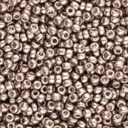 Rocaille Miyuki Duracoat 11/0 4222 - Galvanized Pewter paquet de 100g
