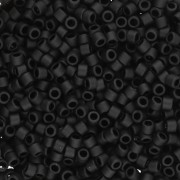 Miyuki Delica 10/0 DBM0310 - Mat Black x100g