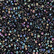 Miyuki Delica 11/0 DB0005 - Variegated Blue Iris Metallic paquet de 100g