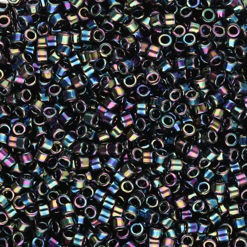 Miyuki Delica 11/0 DB0005 - Variegated Blue Iris Metallic x100g