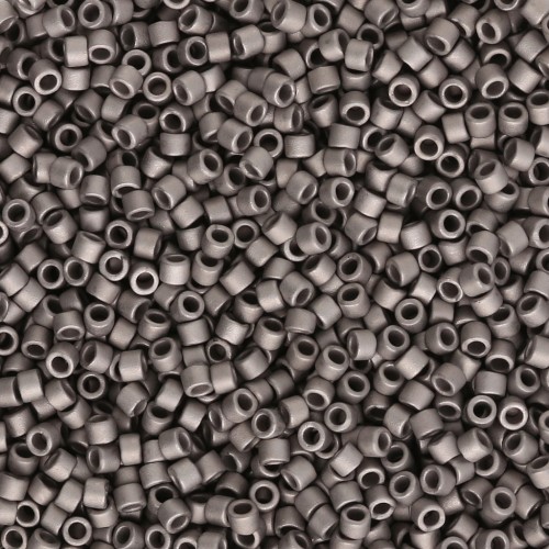 Miyuki Delica 11/0 DB0321 - Mat Nickel Plated paquet de 50g