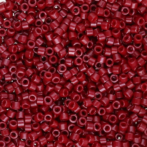 Miyuki Delica 11/0 DB0654 - Dyed Opaque Cranberry x100g
