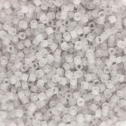 Miyuki Delica 11/0 DB1271 - Mat Transparent Gray Mist x100g