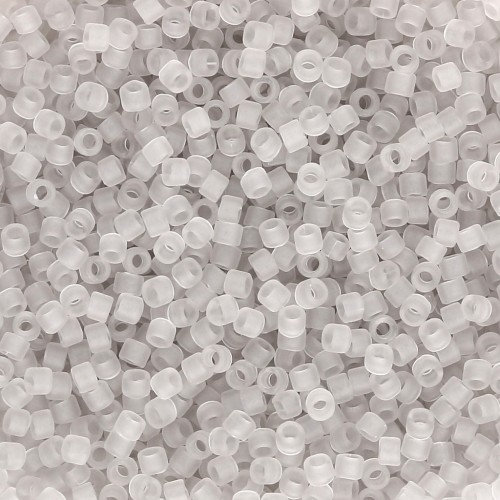 Miyuki Delica 11/0 DB1271 - Mat Transparent Gray Mist paquet de 100g