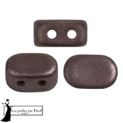 Crystal - Perles en verre Lipsi® par Puca® 4x6 mm - Metal Shine Plum x10g Perles en verre Lipsi® par Puca® 4x6 mm - Metal Shine Plum x10g