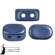 Perles en verre Lipsi® par Puca® 4x6 mm - Metal Shine Royal Blue x10g|raw }}