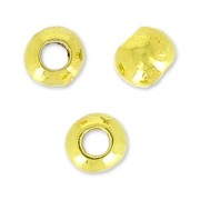Perles rondes 3.2 mm Doré à l'or fin x15|raw }}