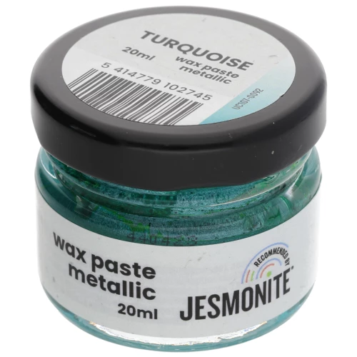 Pâte de cire métallique - Jesmonite - Turquoise x20ml