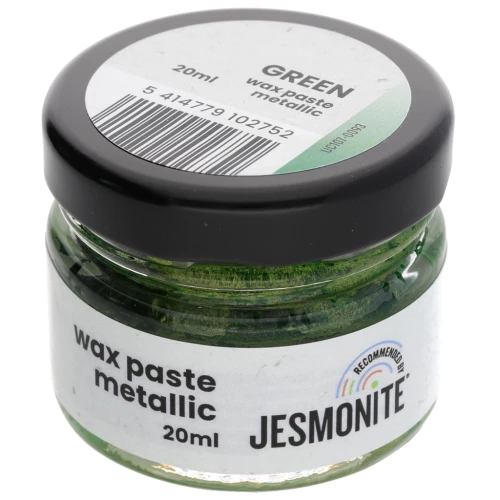 Pâte de cire métallique - Jesmonite - Vert x20ml