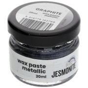 Pâte de cire métallique - Jesmonite - Gris x20ml