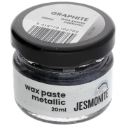 Pâte de cire métallique - Jesmonite - Gris x20ml