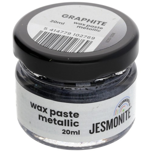Pâte de cire métallique - Jesmonite - Gris x20ml