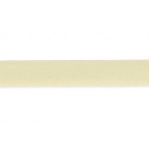 Lacet cuir reconstitué double-face 3 mm Crème x1m