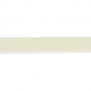 Lacet cuir reconstitué double-face 3 mm Light Beige Nacré x1m