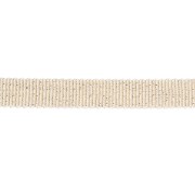 Ruban métallisé Mokuba 9 mm - Light Gold fil doré x50cm