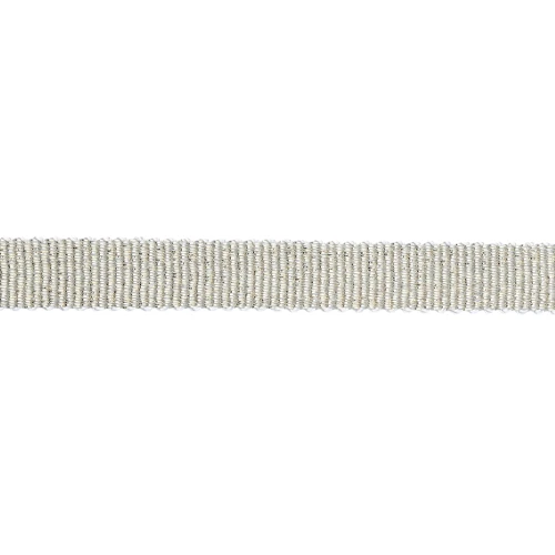 Ruban métallisé Mokuba 9 mm - Kaki fil doré x50cm