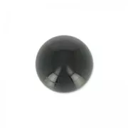 Cabochon rond  6 mm Black Onyx x1